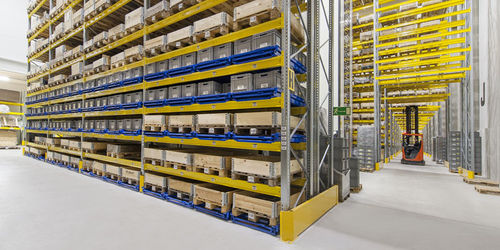 Rayonnage pour entrepôt de stockage - DEXION - à étagères / dynamique / modulaire