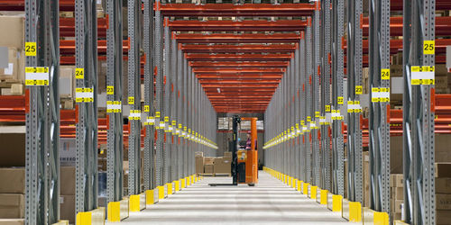Rayonnage pour entrepôt de stockage - P90 - DEXION - à étagères / dynamique / modulaire