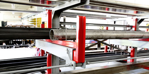 Rayonnage de manutention - DEXION - cantilever télescopique / pull-out / réglable
