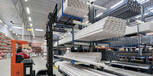 Rayonnage pour entrepôt de stockage - DEXION - cantilever / dynamique / réglable