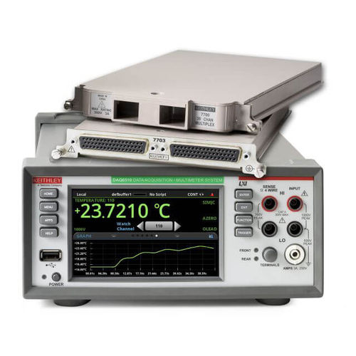 Multimètre numérique - DAQ6510  - Keithley Instruments - benchtop / 1000 V / 300 V