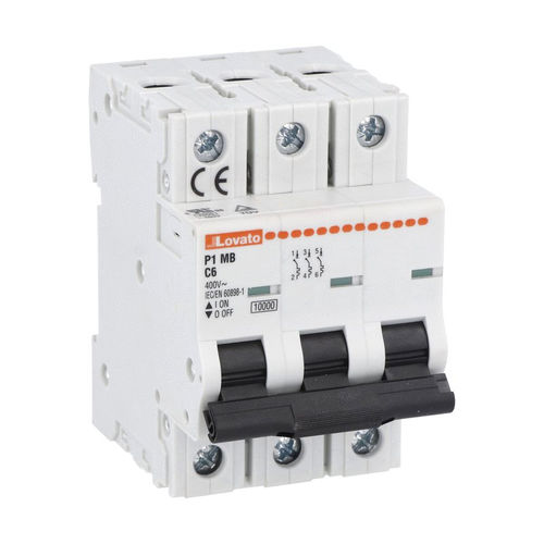 Disjoncteur magnéto-thermique - P1MB1 series - LOVATO ELECTRIC - de courant / modulaire / à boîtier moulé