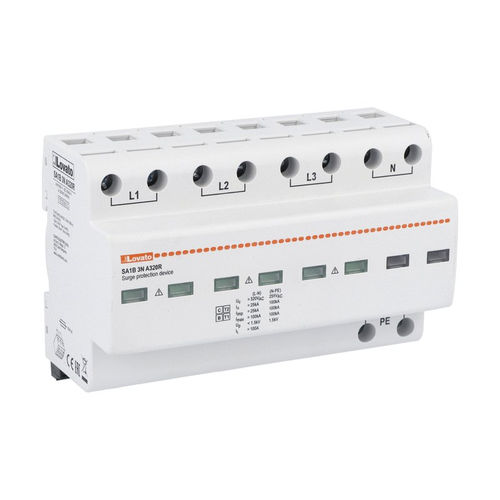 Boitier parafoudre de type 1 + 2 - SA1 series - LOVATO ELECTRIC - sur rail DIN