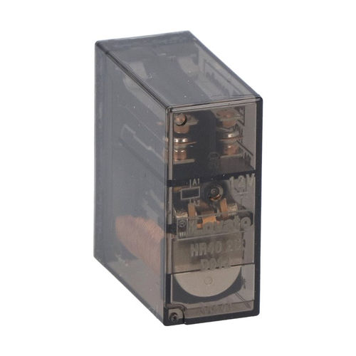 Relais électromécanique miniature - HR40 series - LOVATO ELECTRIC - 24 Vcc / 12 Vcc / IEC