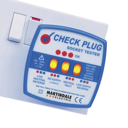 Appareil de test de courant résiduel - CP501 - Martindale Electric - d'impédance de boucle