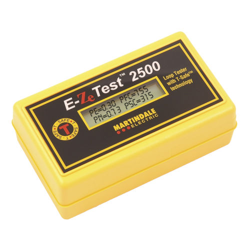 Appareil de test de courant résiduel - EZ2500 - Martindale Electric - d'impédance de boucle de terre / industriel