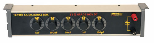 Boîte à décade de condensateurs - TEK905 - Martindale Electric - 5 décades
