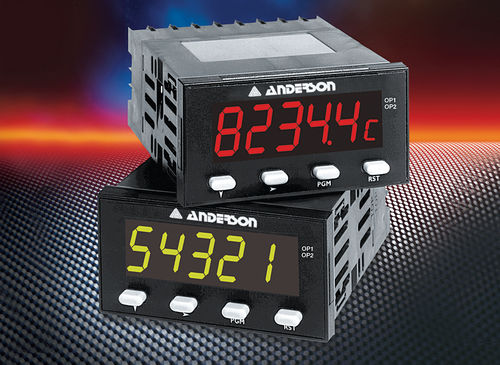 Indicateur de process - IP65 | AWESOME 1/8 - Anderson Instrument - numérique / pour montage sur panneau