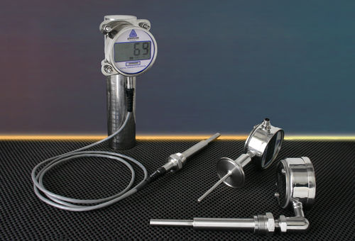 Thermomètre à sonde - FH series - Anderson Instrument - numérique / pour montage en surface / industriel