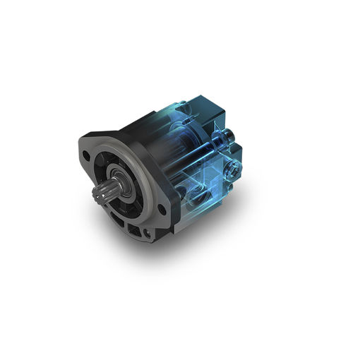 Moteur hydraulique à engrenage - POLARIS PL series - CASAPPA - à cylindrée variable / en aluminium