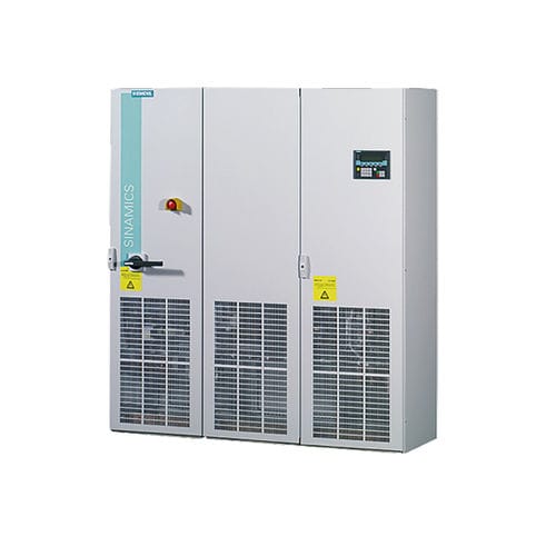 Convertisseur de fréquence de type armoire - SINAMICS S150  - Siemens Safety Integrated - triphasé / pour lutte anti-vectorielle / standard