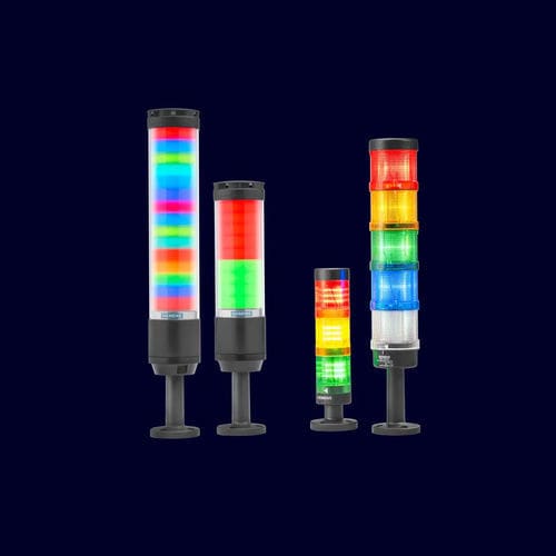 Colonne lumineuse à LED - 8WD series - Siemens Safety Integrated - à éclat / permanente / clignotant