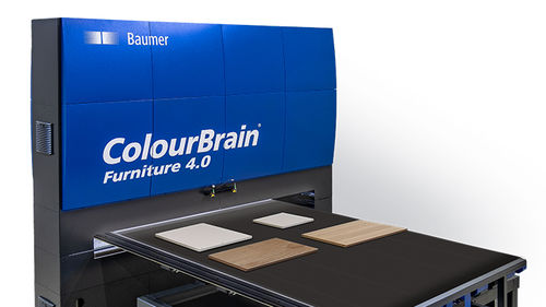 Machine d'inspection optique - ColourBrain® Furniture 4.0  - Baumer Inspection - de surface / industrielle / multifonction