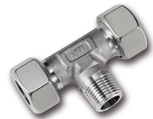 Raccord à bague coupante - SR-520Mc - Schwer Fittings - hydraulique / à visser / en T
