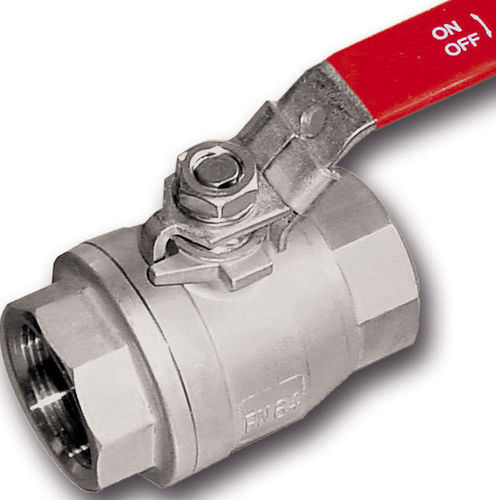 Vanne à boisseau sphérique - A-BV2 - Schwer Fittings - à levier / 2 pièces / en PTFE