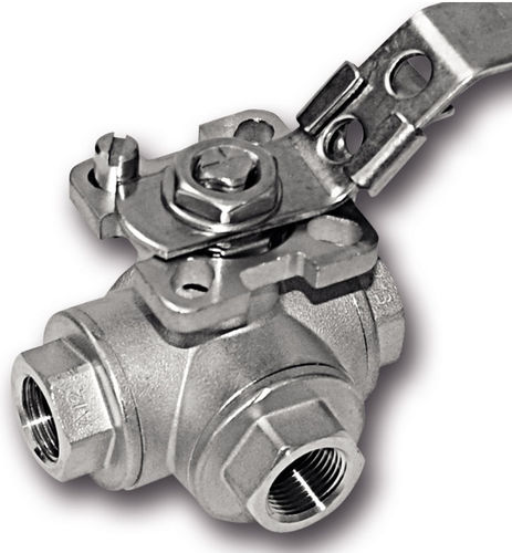 Vanne à boisseau sphérique - A-3BVG-F - Schwer Fittings - manuelle / pour gaz / en PTFE