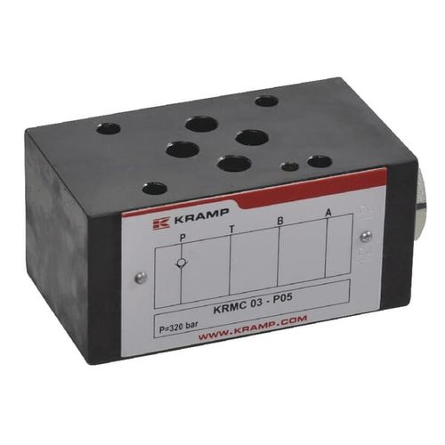 Clapet anti-retour à bille - KRMC03A05 - Kramp - à ressort / piloté / hydraulique