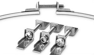 Loquet à serrure - Clampco - en acier inoxydable / pour applications légères