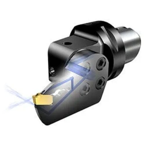 Outil de rainurage et tronçonnage frontal - CoroCut® QD - Sandvik Coromant - extérieur / à plaquettes / avec fluide de refroidissement interne