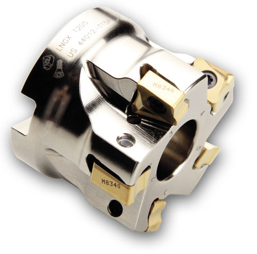 Fraise deux tailles - LNGX12 - Dormer Pramet - à plaquettes / d'épaulement / pour aluminium
