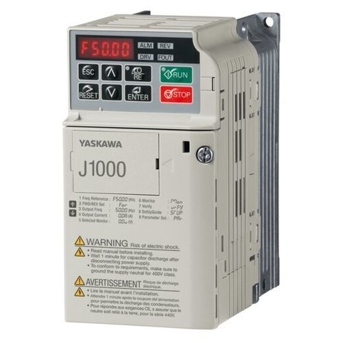 Variateur AC triphasé - J1000   - Yaskawa America, Inc. - Drives & Motion Division - à affichage digital / monophasé / à PWM