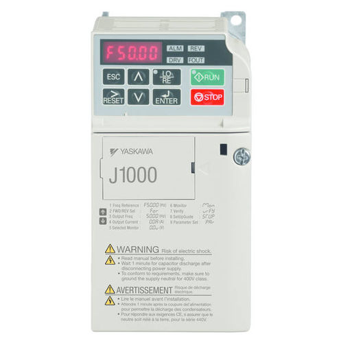 Variateur de fréquence numérique - J1000 series - YASKAWA Europe GmbH - montage vertical / pour moteur à induction / IP20