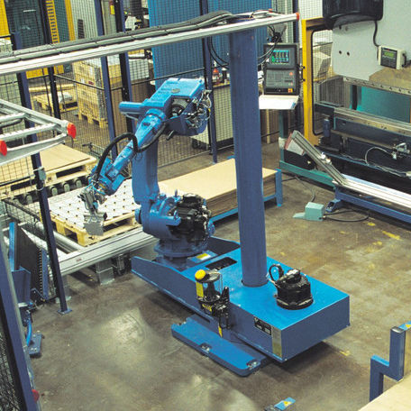 Cellule robotisée de manutention - MH50 - YASKAWA Europe GmbH - pour presse plieuse
