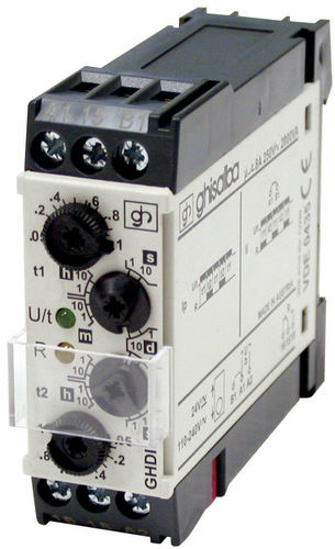 Temporisateur électromécanique - GH series - GHISALBA - sur rail DIN