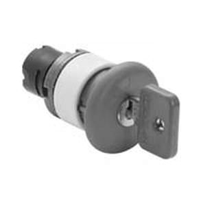 Bouton poussoir coup de poing - 020PTHCRK - GHISALBA - à clé / électromécanique