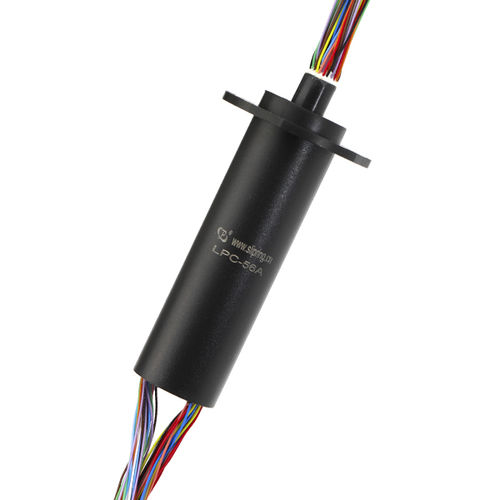 Collecteur tournant électrique - LPC-56A - JINPAT Electronics Co., Ltd. - pour bus CAN / Gigabit Ethernet / à capsule