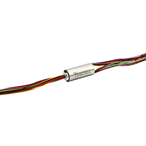 Collecteur tournant à capsule - LPM-30A - JINPAT Electronics Co., Ltd. - pour équipement médical / pour grue / en métal
