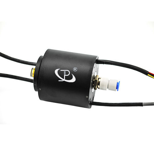 Collecteur tournant électrique - LPT000-1002-U2-E3-HF02 - JINPAT Electronics Co., Ltd. - Gigabit Ethernet / à capsule / à axe creux