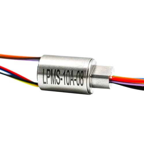 Collecteur tournant électrique - LPMS-10A-08 - JINPAT Electronics Co., Ltd. - à capsule / pour robots / miniature