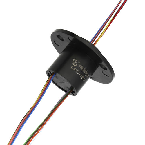 Collecteur tournant à capsule - LPC-12G - JINPAT Electronics Co., Ltd. - compact / standard / avec contacts en or