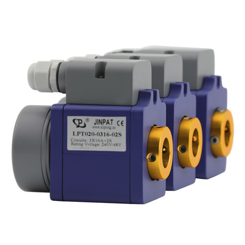 Collecteur tournant arbre traversant - LPT020-0316-02S - JINPAT Electronics Co., Ltd. - en plastique