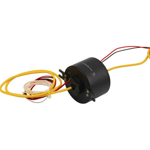 Collecteur tournant électro-optique - LPT000-0203-FO01 - JINPAT Electronics Co., Ltd. - de fibre optique / avec alésage / en aluminium