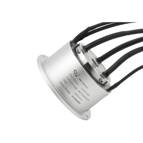 Collecteur tournant avec passage au centre - LPT010-06S - JINPAT Electronics Co., Ltd. - pour moteur électrique / pour applications industrielles / en or