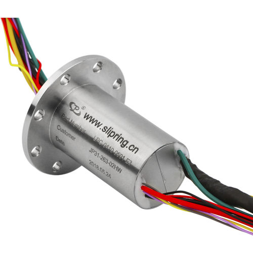 Collecteur tournant via Ethernet - LPC-0410-0501-E3 - JINPAT Electronics Co., Ltd. - à capsule / en inox / avec contacts en or