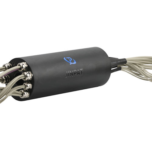 Collecteur tournant avec alésage - LPT050 series - JINPAT Electronics Co., Ltd. - pour banderoleuse / à faible couple