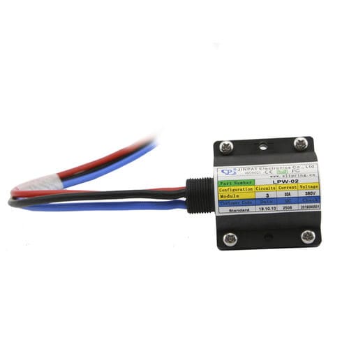 Collecteur tournant électrique - LPW-02 - JINPAT Electronics Co., Ltd. - pour montage d'éolienne / analogique