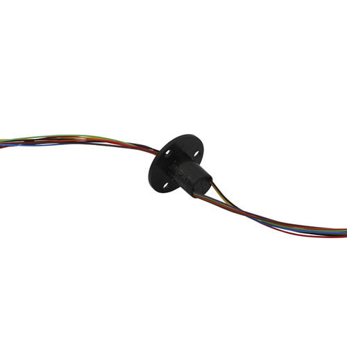 Collecteur tournant à capsule - LPM-08B-0404 - JINPAT Electronics Co., Ltd. - pour robots / compact / avec contacts en or