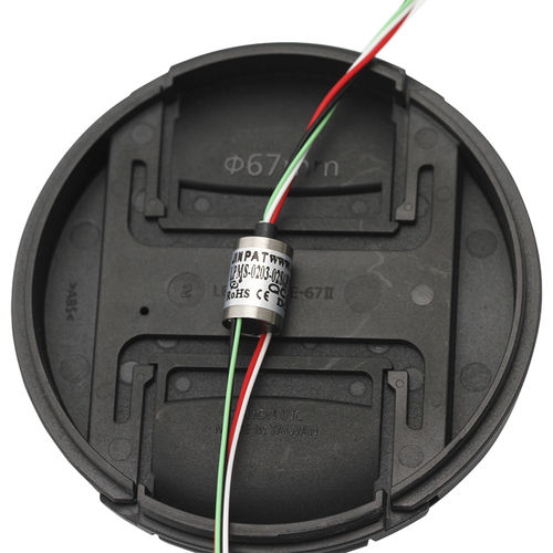 Collecteur tournant à capsule - LPMS-0203-02S - JINPAT Electronics Co., Ltd. - avec contacts en or / miniature / à entretien réduit