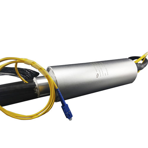 Collecteur tournant électro-optique - LPT000-073-6402-FO01-E3 - JINPAT Electronics Co., Ltd. - Gigabit Ethernet / avec passage au centre / pour table rotative