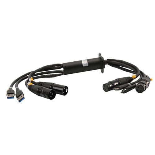 Collecteur tournant USB - LPC-12T-02U3-HD02 - JINPAT Electronics Co., Ltd. - HDMI / à capsule / pour la robotique