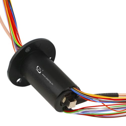 Collecteur tournant hybride - LPC-1C2402 - JINPAT Electronics Co., Ltd. - à axe creux / pour antenne radar / en plastique