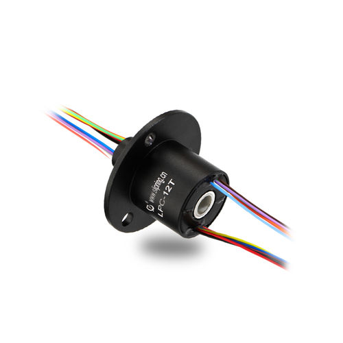 Collecteur tournant électrique - LPC-12T - JINPAT Electronics Co., Ltd. - via Ethernet / avec alésage / de haute définition