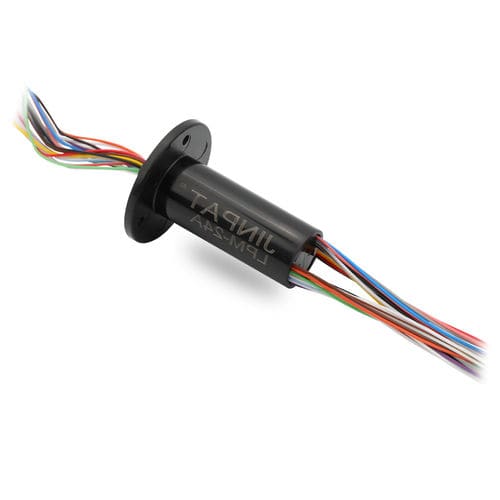 Collecteur tournant à capsule - LPM-24A - JINPAT Electronics Co., Ltd. - pour table rotative / pour équipement médical / en plastique