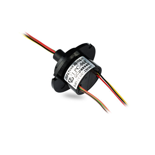Collecteur tournant à capsule - LPC-06F - JINPAT Electronics Co., Ltd. - pour table rotative / pour caméra / en plastique