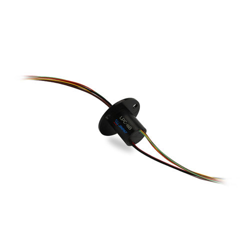 Collecteur tournant électrique - LPC-18B - JINPAT Electronics Co., Ltd. - à capsule / pour équipement médical / pour table rotative