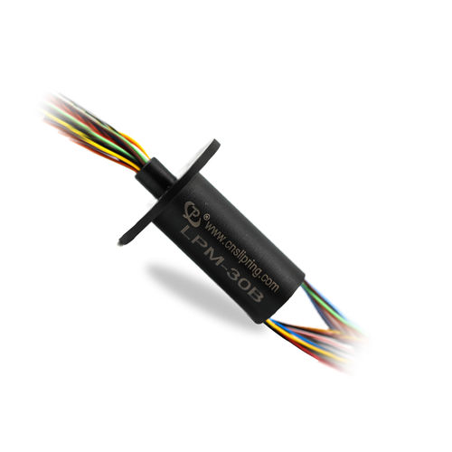Collecteur tournant à capsule - LPM-30B - JINPAT Electronics Co., Ltd. - pour applications de vidéosurveillance / en or / miniature